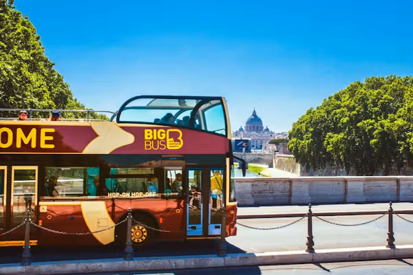 Rome 3-Hour Panoramic Hop-On Hop-Off Bus Tour